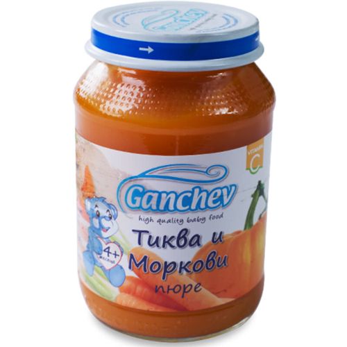 Ганчев пюре от тиква с моркови (190 г)