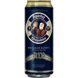 Apostel Weissbier Dunkel тъмна бира в кен 5.3% (500 мл)