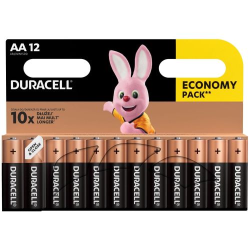 Duracell Basic батерии АА (12 бр.)