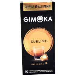 Gimoka Sublime Intensa 9 кафе капсули съвместими с Nespresso (10 бр.)