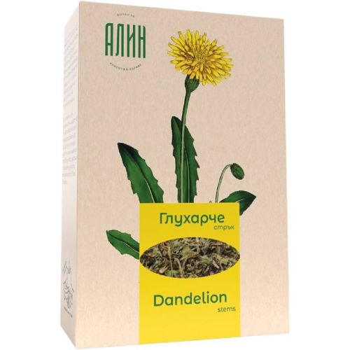 Алин глухарче стрък, сушени билки за чай (50 г)