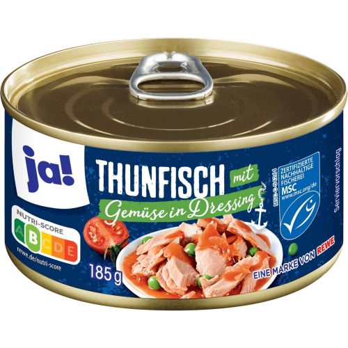 Ja! риба тон в дресинг (185 г)