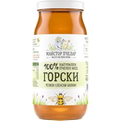 Майстор Пчелар пчелен мед горски, 100% натурален (450 г)
