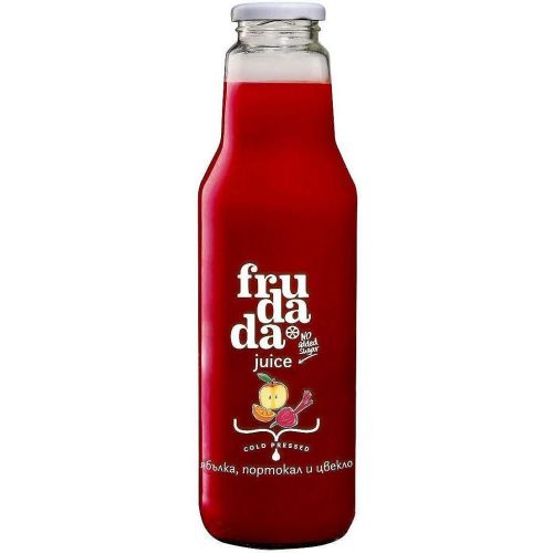 Frudada сок цвекло, ябълка и портокал (750 мл)