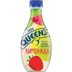 Queen's лимонада, лимон и малина (400 мл)