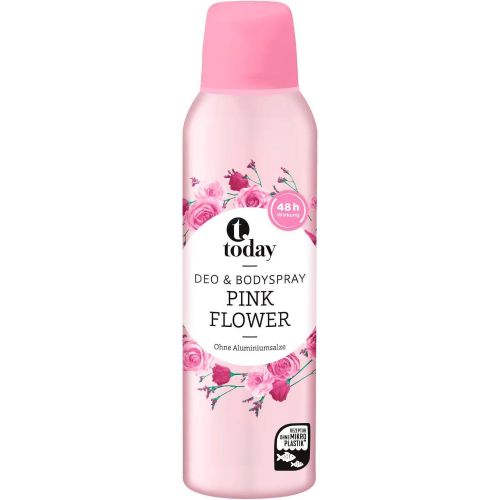 Today Pink Flower дезодорант спрей (200 мл)