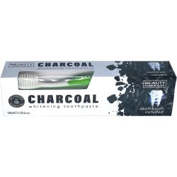Beauty Formulas Charcoal Whitening паста за зъби с четка (100 мл)