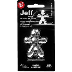 JEFF Sandal Silver ароматизатор за автомобил с ориенталски аромат (1 бр.)