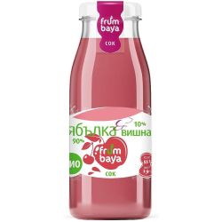 Frumbaya био сок ябълка и вишна (250 мл)