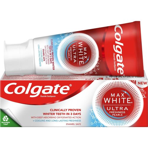 Colgate Max White Ultra паста за зъби Freshness Pearls (50 мл)