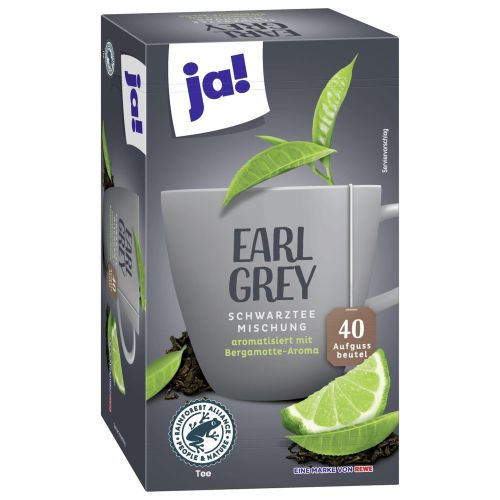 Ja! черен чай Earl Grey (70 г)