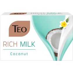 Teo Rich Milk тоалетен сапун с кокос (90 г)