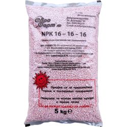 Евро Ферт комбинирани торове NPK 16-16-16 (5 кг)
