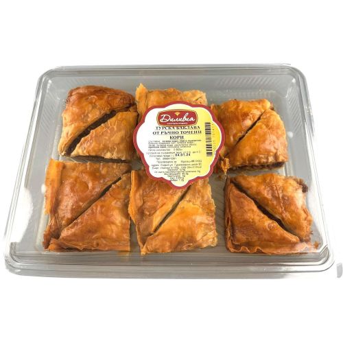 Диливия турска триъгълна баквала от ръчно точени кори (800 г)