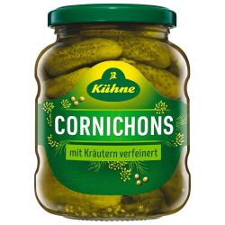 Kuhne фини коктейлни корнишони (330 г)