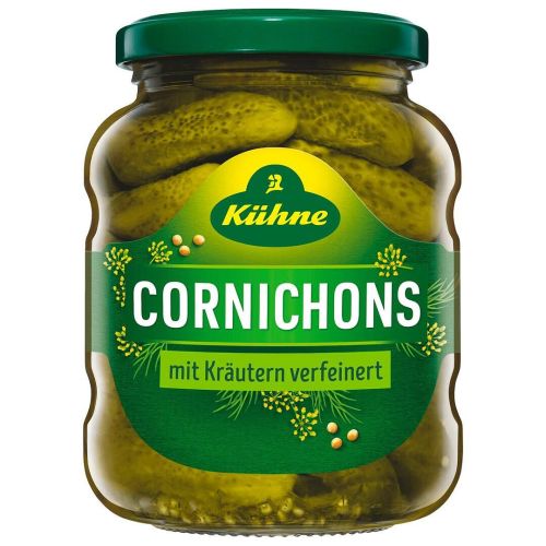 Kuhne фини коктейлни корнишони (330 г)
