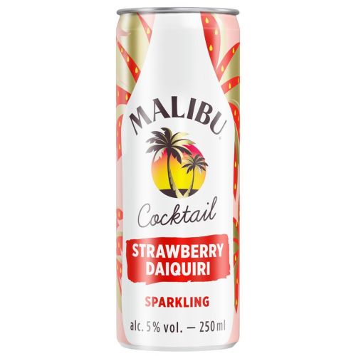 Malibu Strawberry Daiquiri коктейл (250 мл)