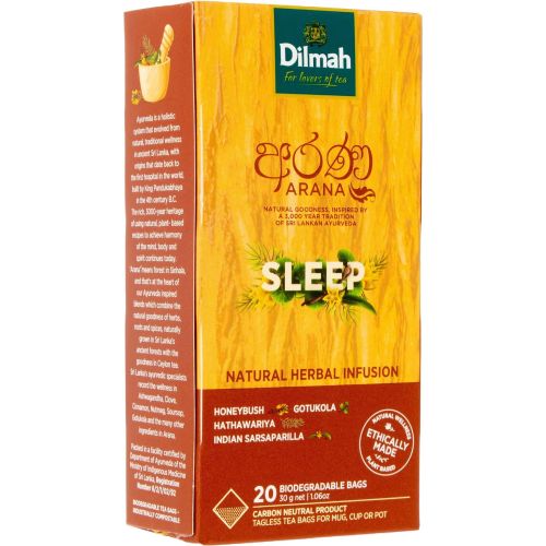 Dilmah Arana Sleep аюрведа чай, 20 бр. (30 г)