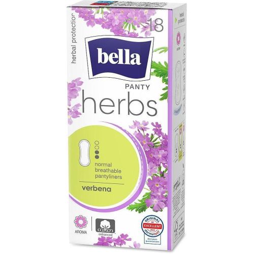 TZMO Bella Panty Herbs Verbena ежедневни дамски превръзки (18 бр.)