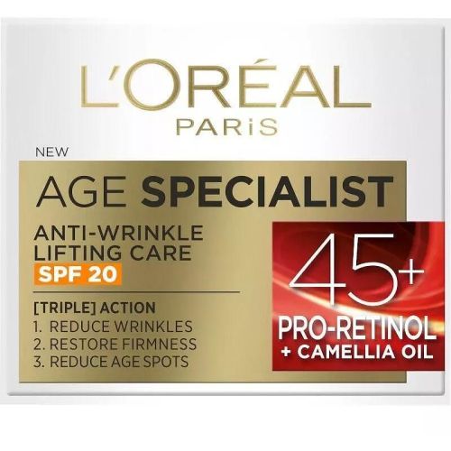 L'Oréal Age Expert дневен крем за лице 45+, SPF20 (50 мл)