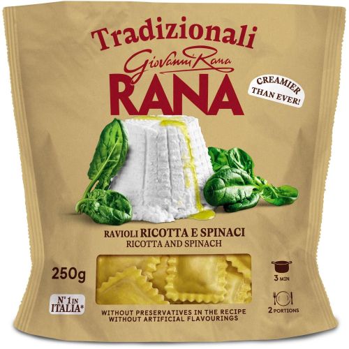 Rana равиоли с рикота и спанак, прясна паста (250 г)