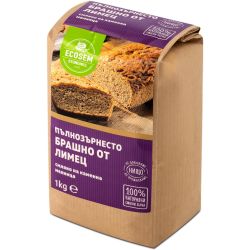 Екосем пълнозърнесто брашно от лимец на каменна мелница (1 кг)