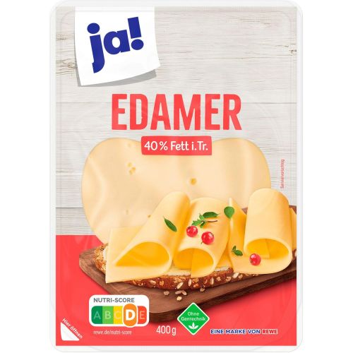 JA! сирене едамер, слайс 40% (400 г)