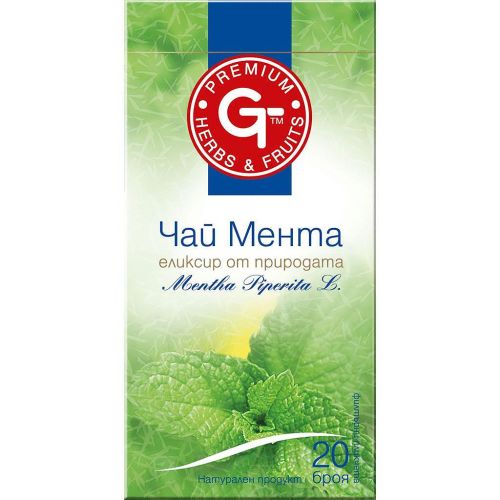GT Premium чай мента, 20 бр. (20 г)
