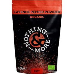 Nothing More био лют червен пипер Кайен на прах (40 г)