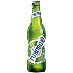 Tuborg бира в стъклена бутилка (330 мл)