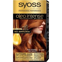 Syoss Oleo Intense боя за коса червен джинджифил, 7-77 (1 бр.)