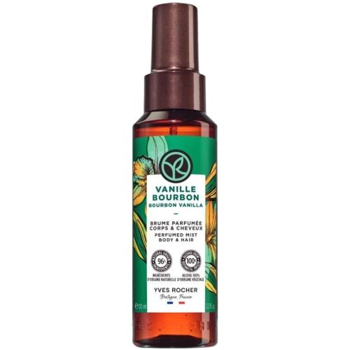 Yves Rocher Bourbon Vanilla спрей за тяло и коса (100 мл)