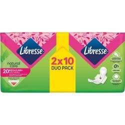 Libresse Dailies Natural Care Regular дамски превръзки с крилца (20 бр.)