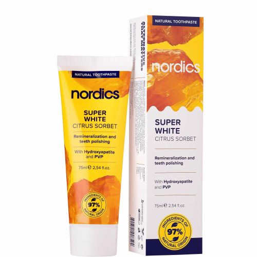 Nordics Super White паста за зъби (75 мл)