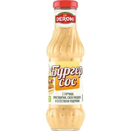 Deroni сос барбекю бургер (305 г)