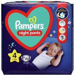 Pampers Night гащички размер 4 (25 бр.)