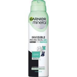 Garnier Mineral Deo Invisible Black, White & Colors Fresh дезодорант спрей (150 мл)