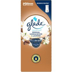 Glade Touch & Fresh Sensual Sandalwood & Jasmine пълнителел за ароматизатор за стая сандалово дърво и жасмин, Microspray (10 мл)