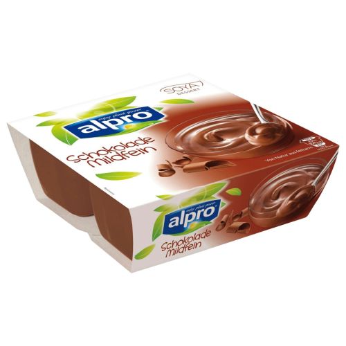 Alpro соев десерт с шоколад, 4 бр. х 125 г (500 г)