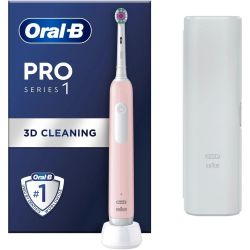 Oral-B Vitality Pro 1 Pink комплект електрическа четка и калъфче за път (1 бр.)