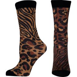 Happy Foottopia принт чорапи, 78% бамбук, леопард, размер 39-42 (1 бр.)