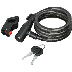 Hama заключващо устройство за велосипед, 120 см, черен (1 бр.)