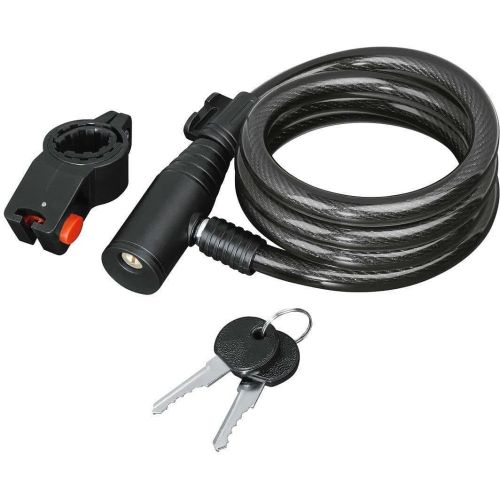 Hama заключващо устройство за велосипед, 120 см, черен (1 бр.)