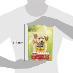 Purina Friskies Active храна за кучета в зряла възраст, активни храна за кучета (500 г)