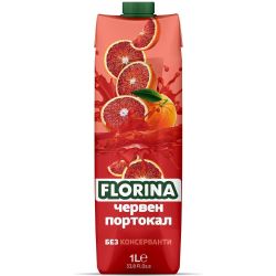 Florina сок червен портокал 30% (1 л)