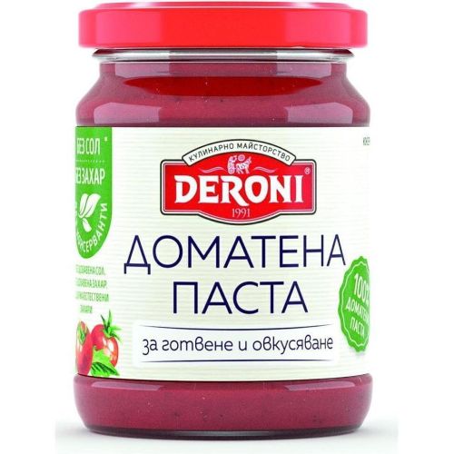 Deroni доматена паста (155 г)