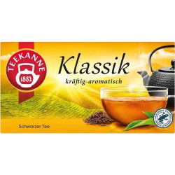 Teekanne класически черен чай, 20 бр. х 1.75 г (35 г)
