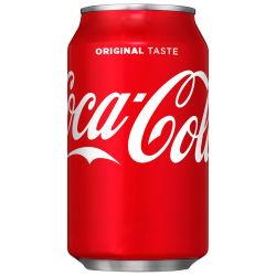Coca-Cola Original Taste газирана безалкохолна напитка, кен (330 мл)