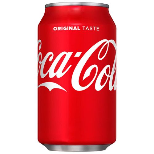 Coca-Cola Original Taste газирана безалкохолна напитка, кен (330 мл)