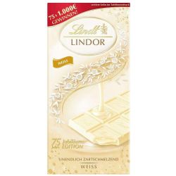 Lindt Lindor бял шоколад (100 г)